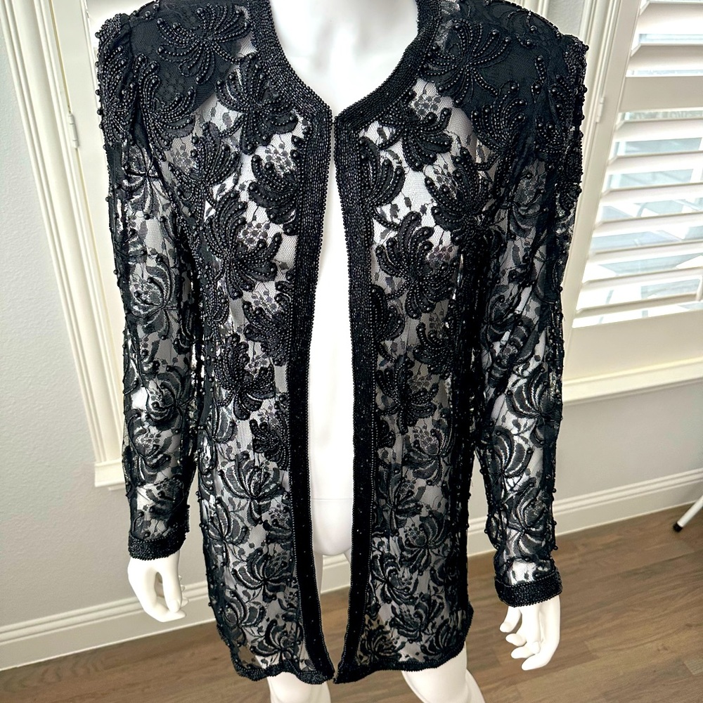 Vintage 70’s Scala beaded kimono